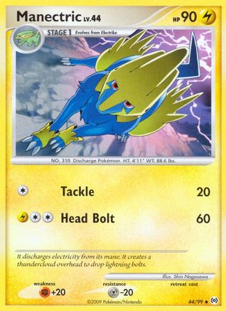 Manectric (44) Reverse Holofoil - Arceus
