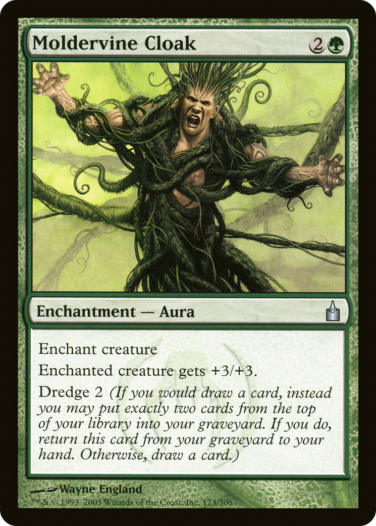Moldervine Cloak (173) Foil - Ravnica: City of Guilds