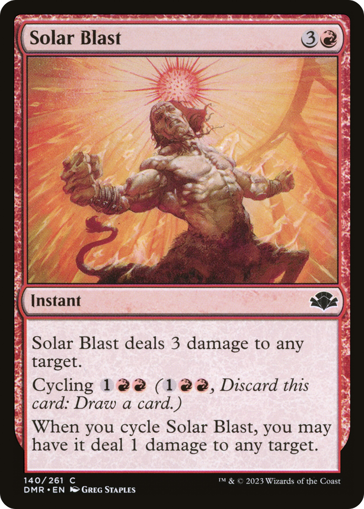 Solar Blast (140) - Dominaria Remastered
