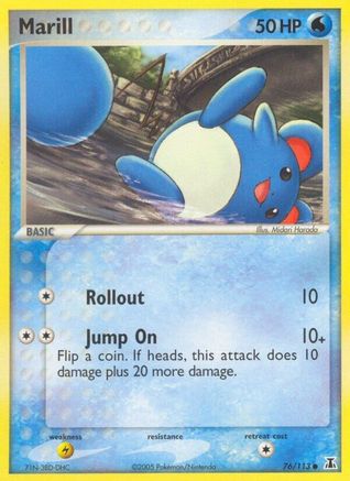 Marill (76) Reverse Holofoil - Delta Species
