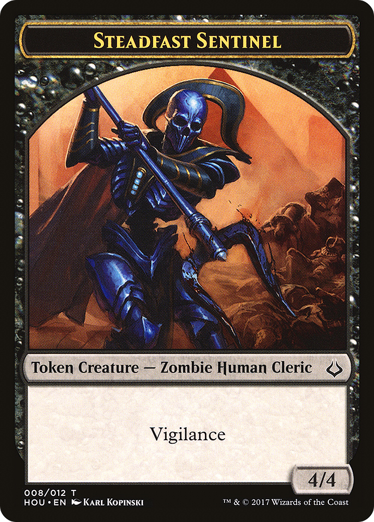 Steadfast Sentinel Token (008) - Hour of Devastation Tokens