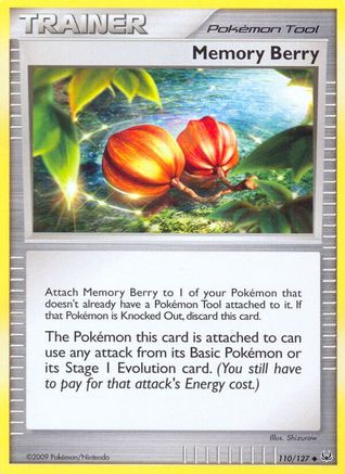 Memory Berry (110) Reverse Holofoil - Platinum