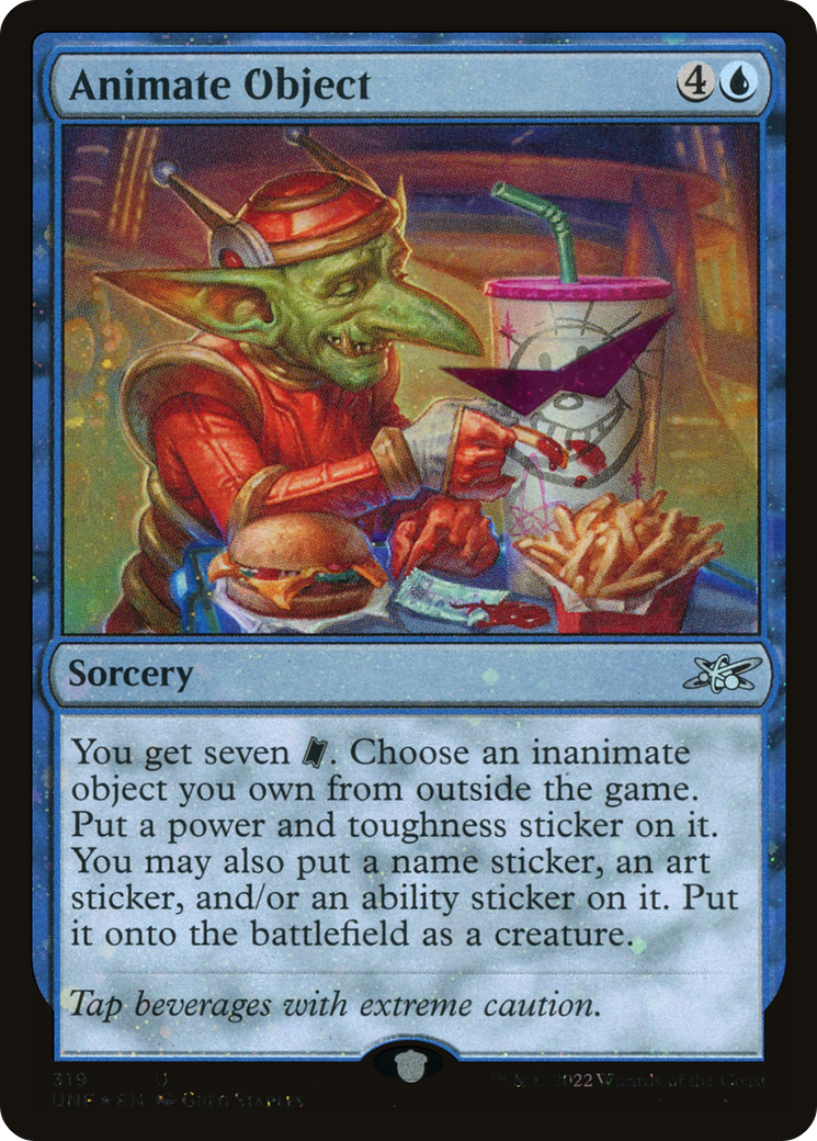 Animate Object (319) Foil - Unfinity