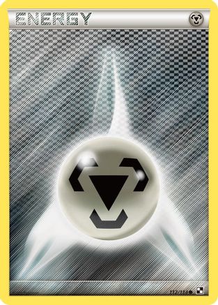 Metal Energy (112) Reverse Holofoil - Black and White