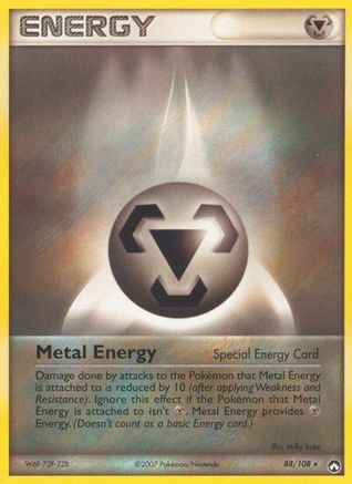 Metal Energy (Special) (88) Reverse Holofoil - Power Keepers