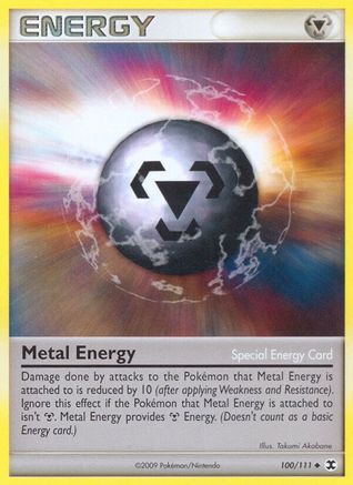 Metal Energy (Special) (100) Reverse Holofoil - Rising Rivals