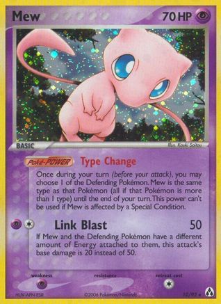Mew (10) Reverse Holofoil - Legend Maker