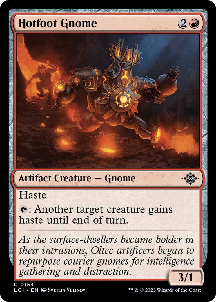 Hotfoot Gnome (154) - The Lost Caverns of Ixalan