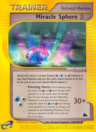 Miracle Sphere Beta (130) Reverse Holofoil - Skyridge