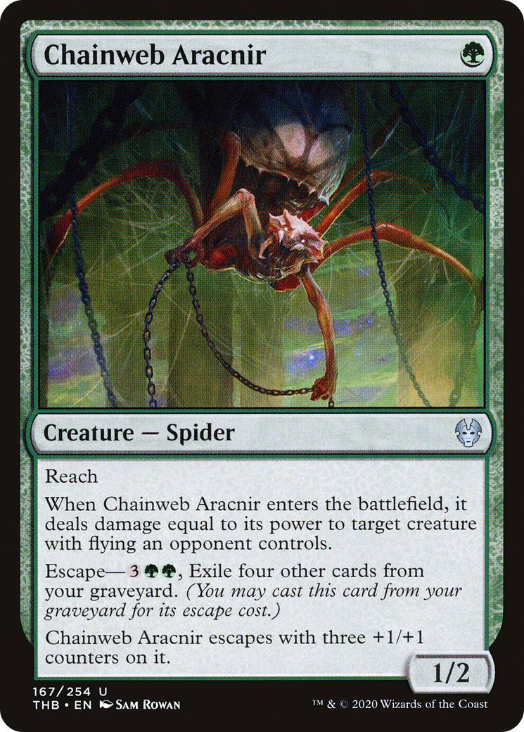 Chainweb Aracnir (167) Foil - Theros Beyond Death