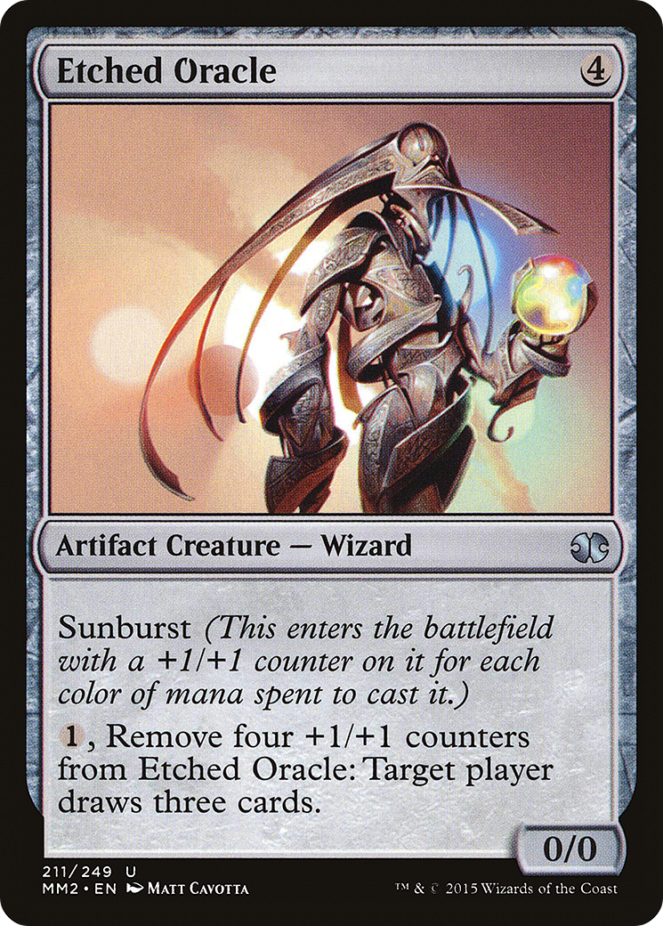 Etched Oracle (211) Foil - Modern Masters 2015