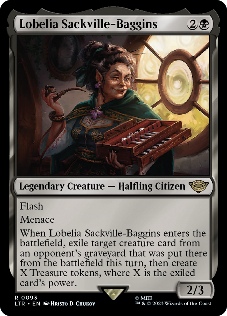 Lobelia Sackville-Baggins (093) Foil - The Lord of the Rings: Tales of Middle-earth