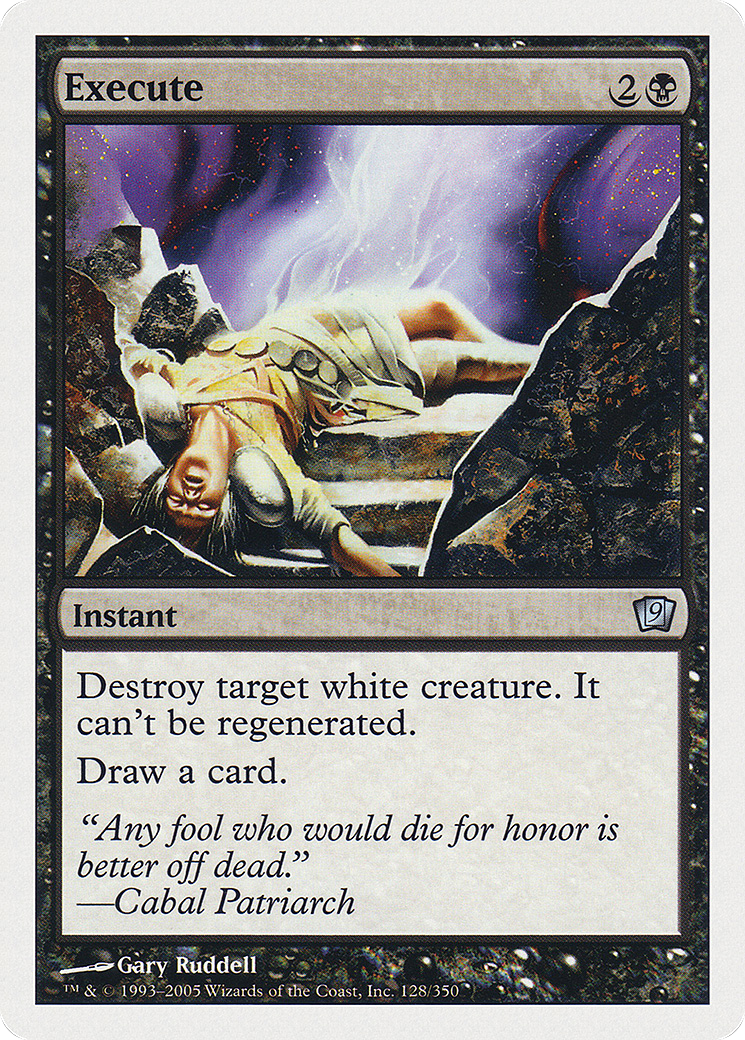 Execute (128) Foil - Ninth Edition