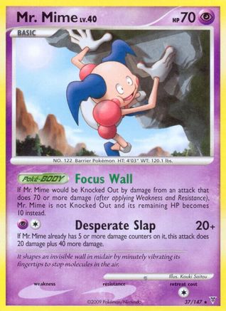 Mr. Mime (37) Reverse Holofoil - Supreme Victors