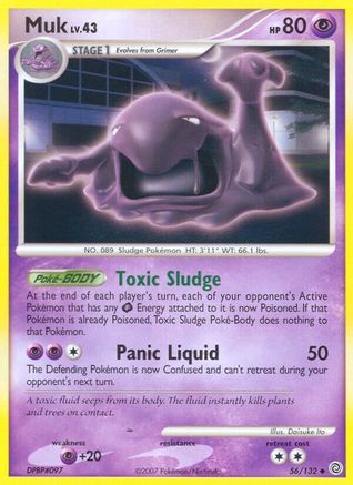 Muk (56) Reverse Holofoil - Secret Wonders