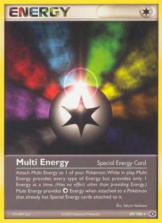 Multi Energy (89) Reverse Holofoil - Emerald