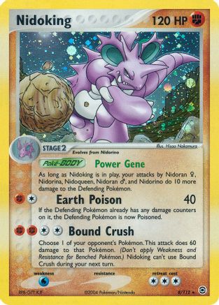 Nidoking (8) Reverse Holofoil - FireRed & LeafGreen