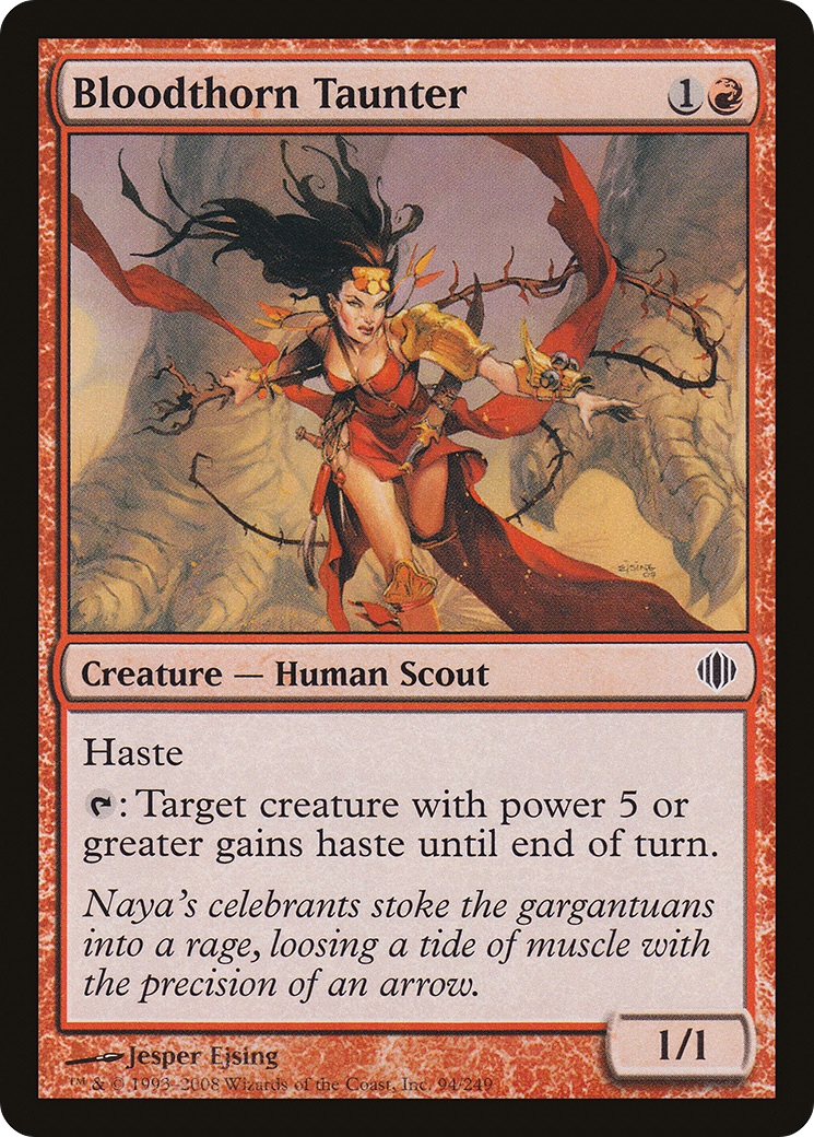 Bloodthorn Taunter (094) Foil - Shards of Alara