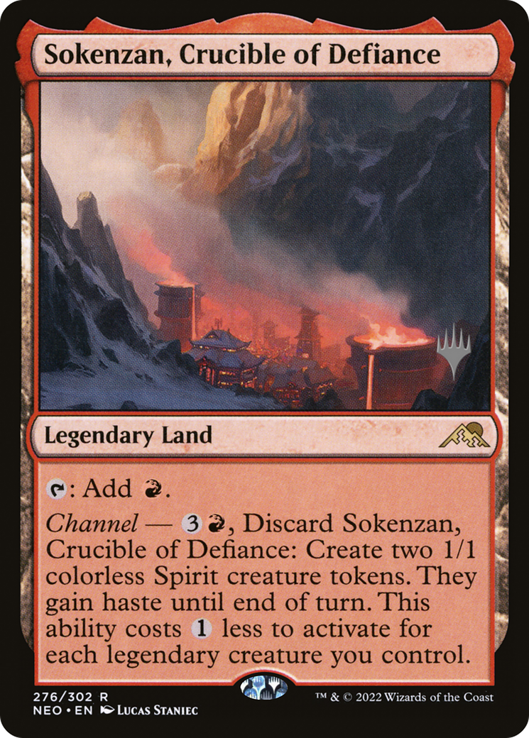 Sokenzan, Crucible of Defiance (276p) - Kamigawa: Neon Dynasty Promos