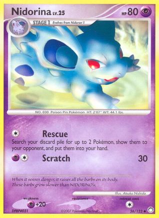 Nidorina (56) Reverse Holofoil - Mysterious Treasures