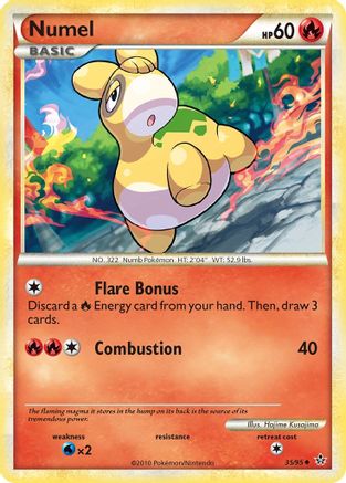 Numel (35) Reverse Holofoil - Unleashed