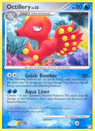 Octillery (57) Reverse Holofoil - Mysterious Treasures