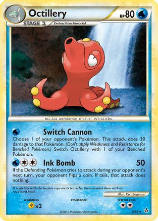 Octillery (6) Reverse Holofoil - Unleashed