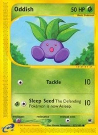 Oddish (122) Reverse Holofoil - Expedition