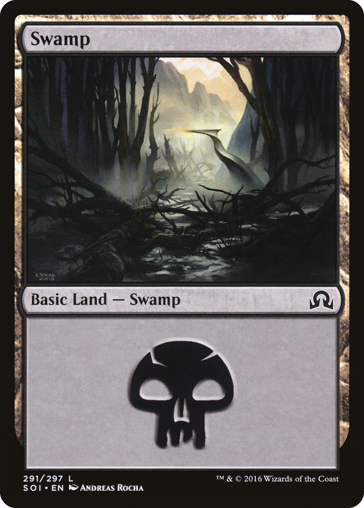 Swamp (291) Foil - Shadows over Innistrad