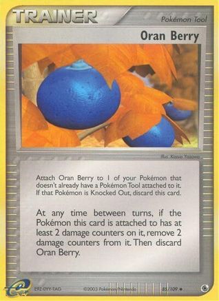 Oran Berry (85) Reverse Holofoil - Ruby and Sapphire
