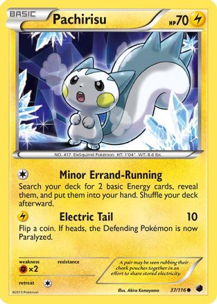 Pachirisu (37) Reverse Holofoil - Plasma Freeze
