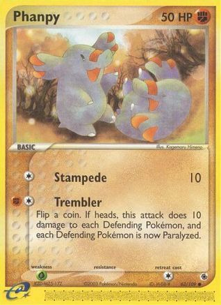 Phanpy (62) Reverse Holofoil - Ruby and Sapphire