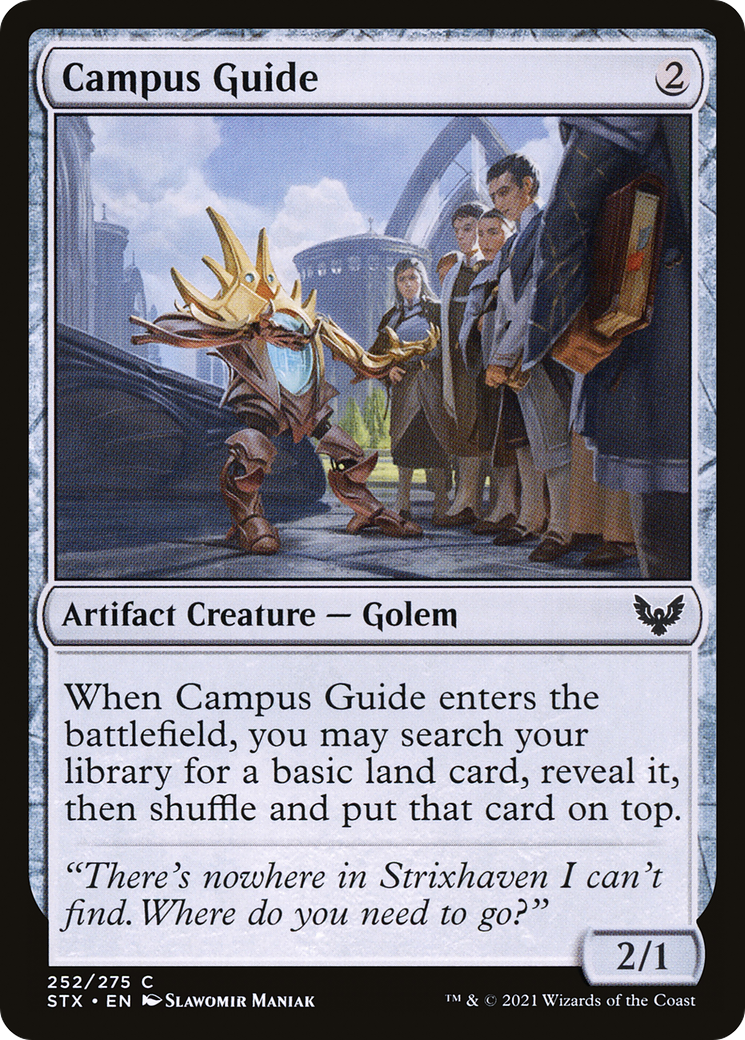 Campus Guide (252) Foil - Strixhaven: School of Mages