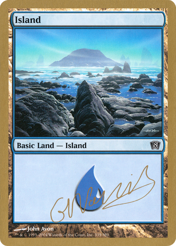 Island (335) - 2004 Gabriel Nassif (8ED) - World Championship Decks 2004