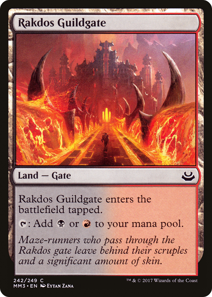 Rakdos Guildgate (242) - Modern Masters 2017