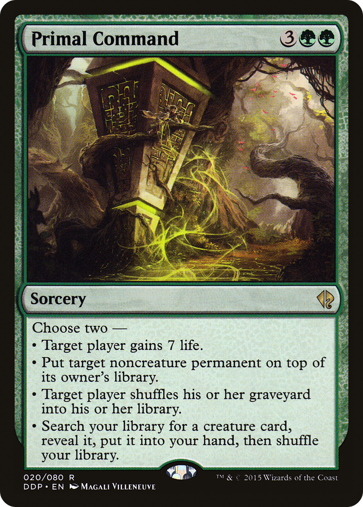 Primal Command (020) - Duel Decks: Zendikar vs. Eldrazi