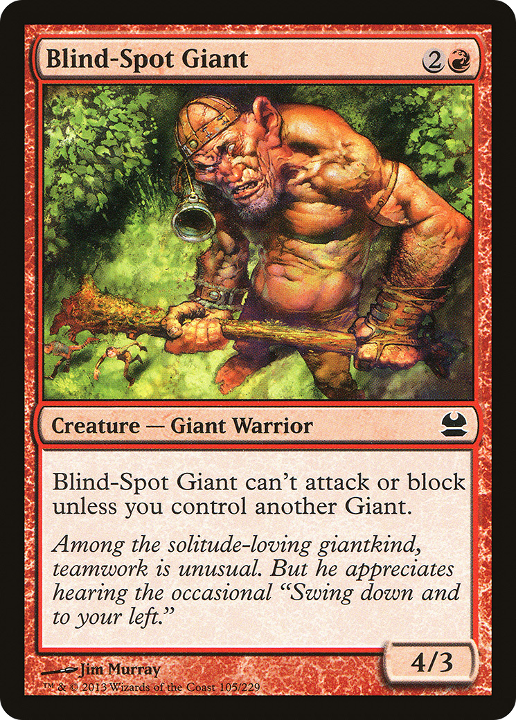 Blind-Spot Giant (105) - Modern Masters