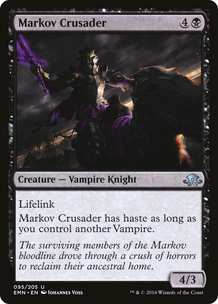 Markov Crusader (095) Foil - Eldritch Moon