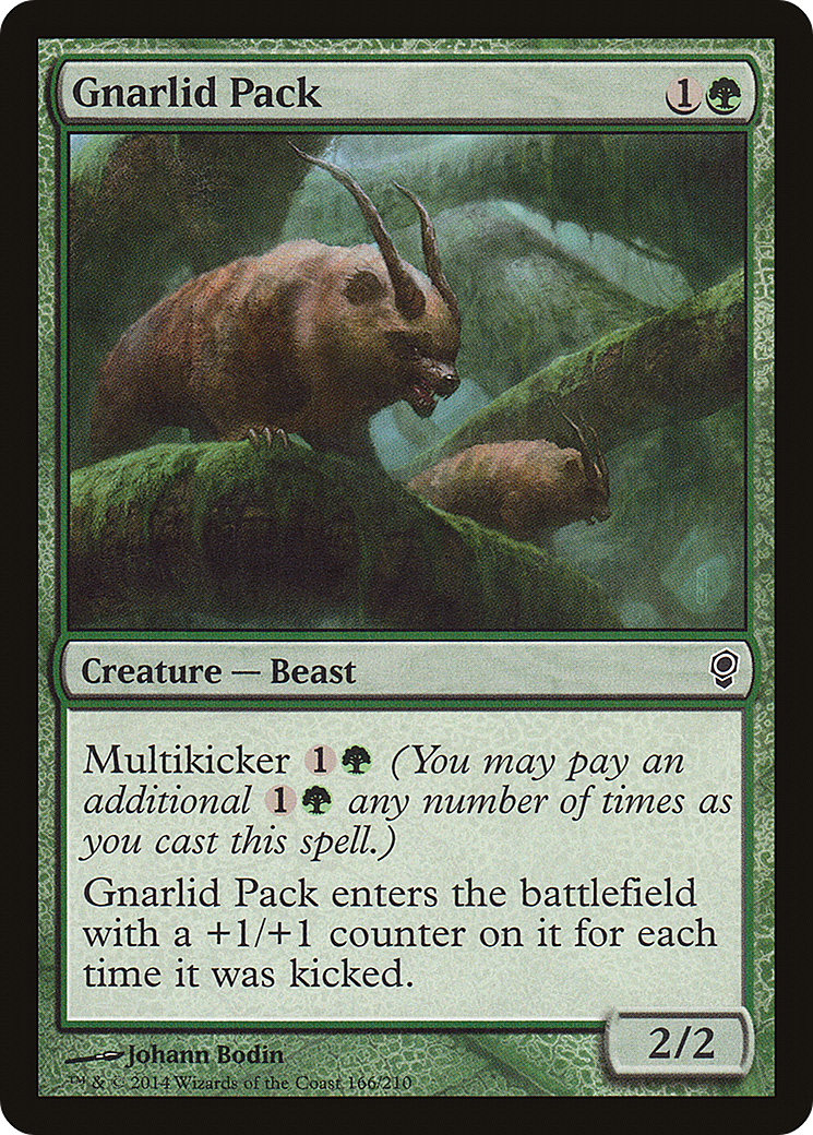 Gnarlid Pack (166) Foil - Conspiracy