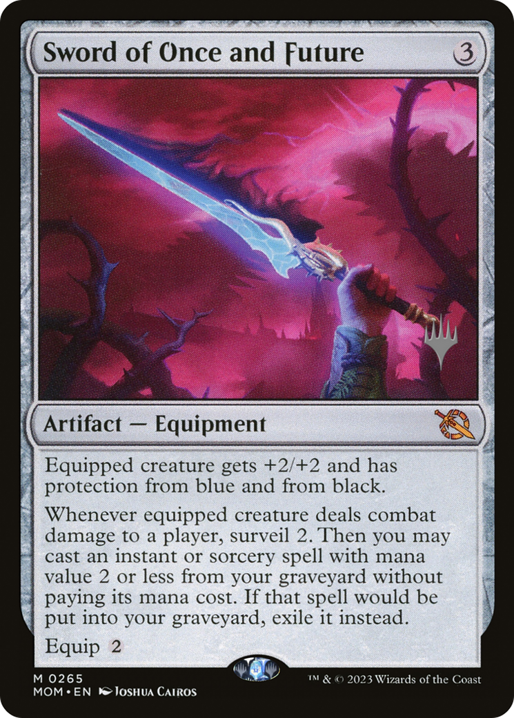 Sword of Once and Future (265) - March of the Machine Promos