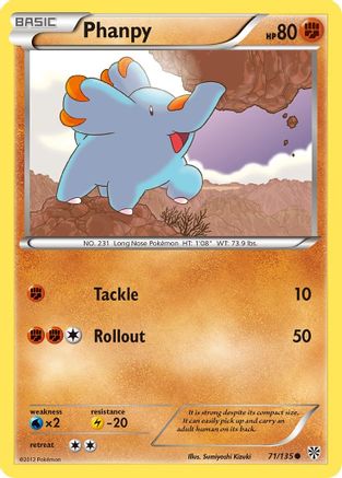 Phanpy (71) Reverse Holofoil - Plasma Storm