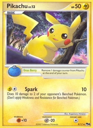 Pikachu (9) Holofoil - POP Series 6