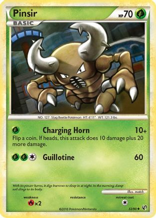 Pinsir (32) Reverse Holofoil - Undaunted