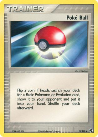 Poke Ball (95) Reverse Holofoil - FireRed & LeafGreen