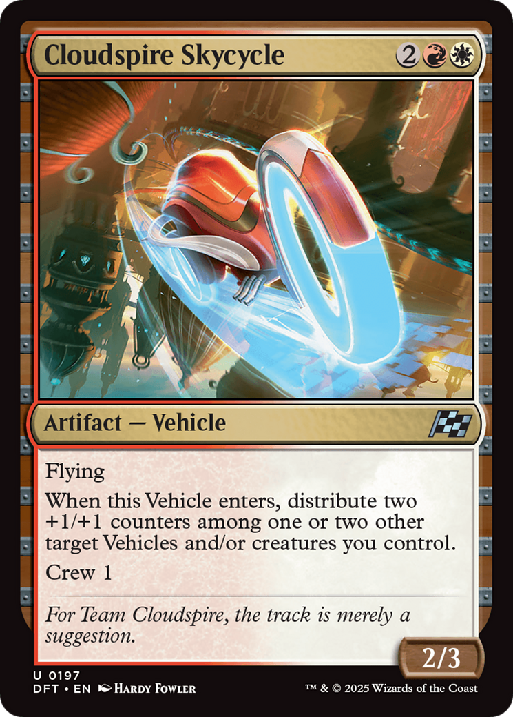 Cloudspire Skycycle Foil (197) - Aetherdrift