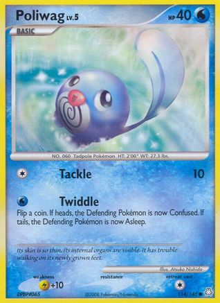 Poliwag (114) Reverse Holofoil - Legends Awakened