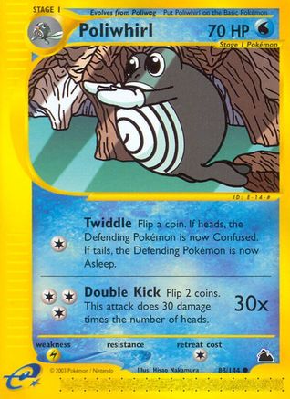 Poliwhirl (88) Reverse Holofoil - Skyridge