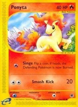 Ponyta (126) Reverse Holofoil - Expedition