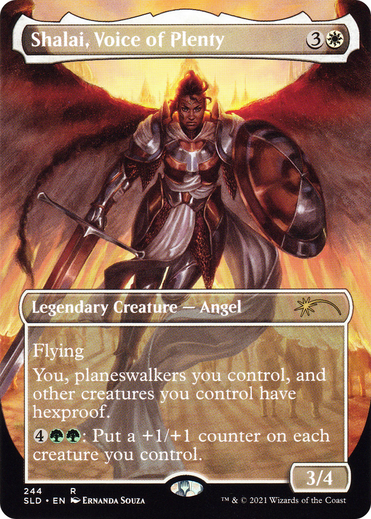 Shalai, Voice of Plenty (244) Foil - Secret Lair Drop