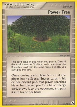 Power Tree (76) Reverse Holofoil - Legend Maker